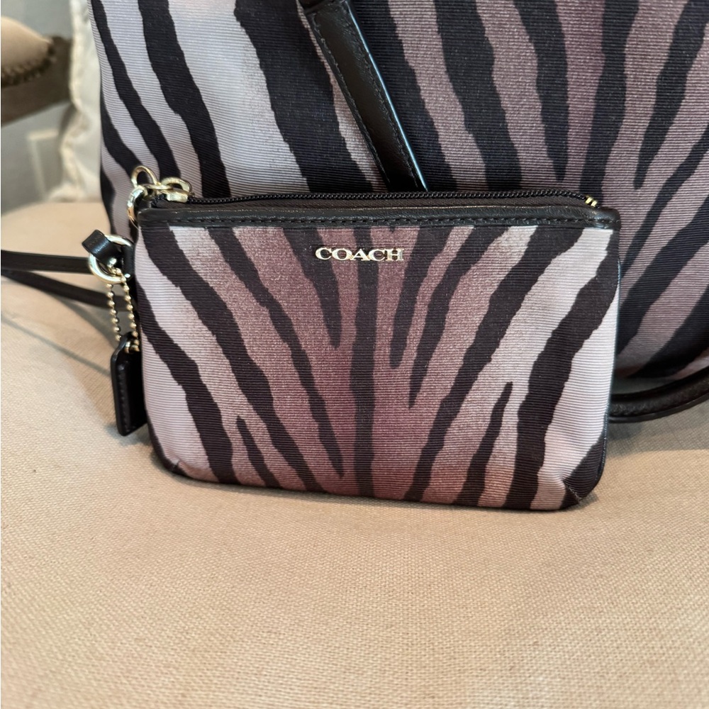 Coach Bag Set with Wristlet - Picture 3 of 5